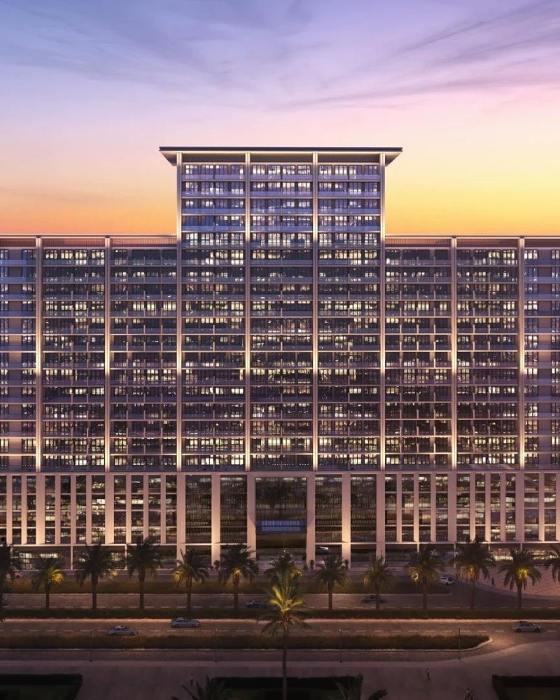Binghatti Amberhall, exterior render