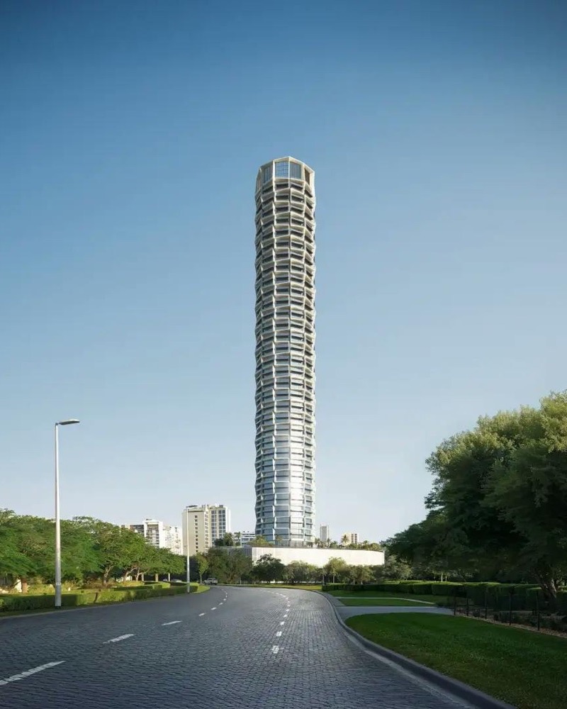 Binghatti Circle, exterior render
