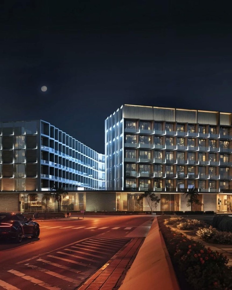 Binghatti Hillcrest, exterior render