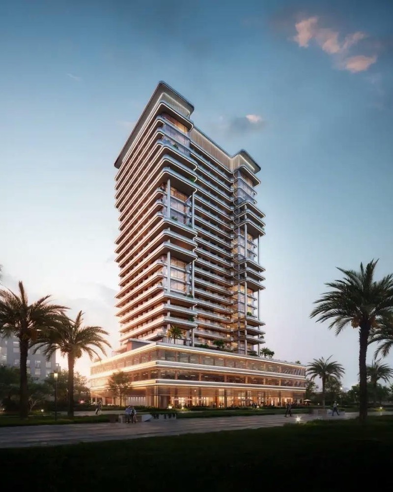 Binghatti Hillside, exterior render