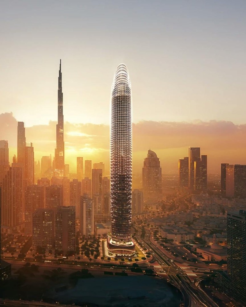 Binghatti Skyblade, exterior render