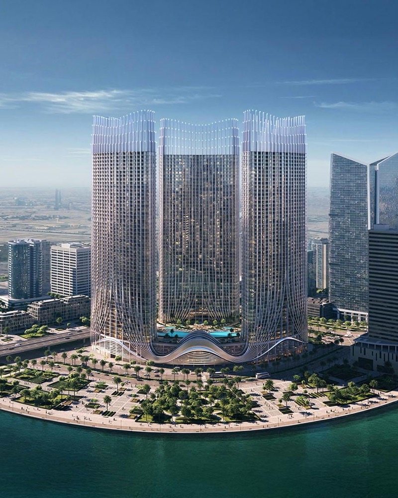 Binghatti Skyrise, exterior render