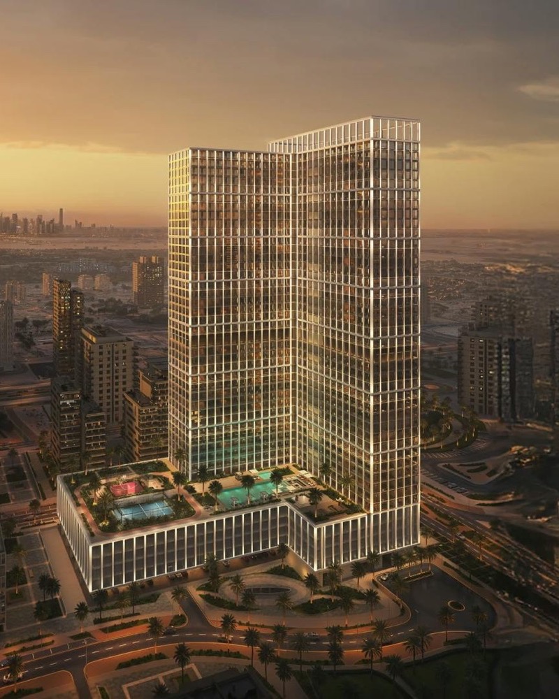 Binghatti Vintage, exterior render
