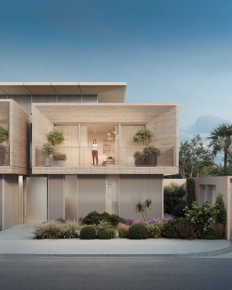 Eden House Dubai Hills, exterior render