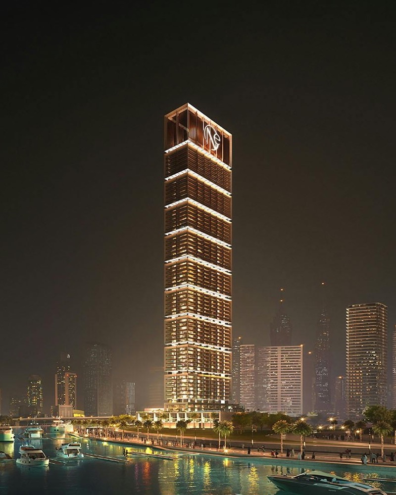 One by Binghatti, exterior render