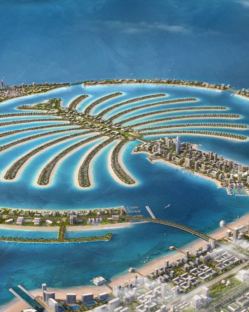 Palm Jebel Ali, exterior
