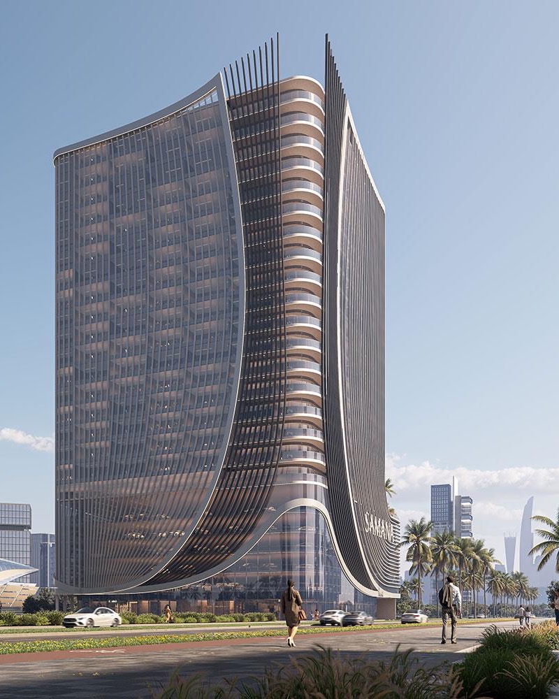 Samana Business Hub, exterior render