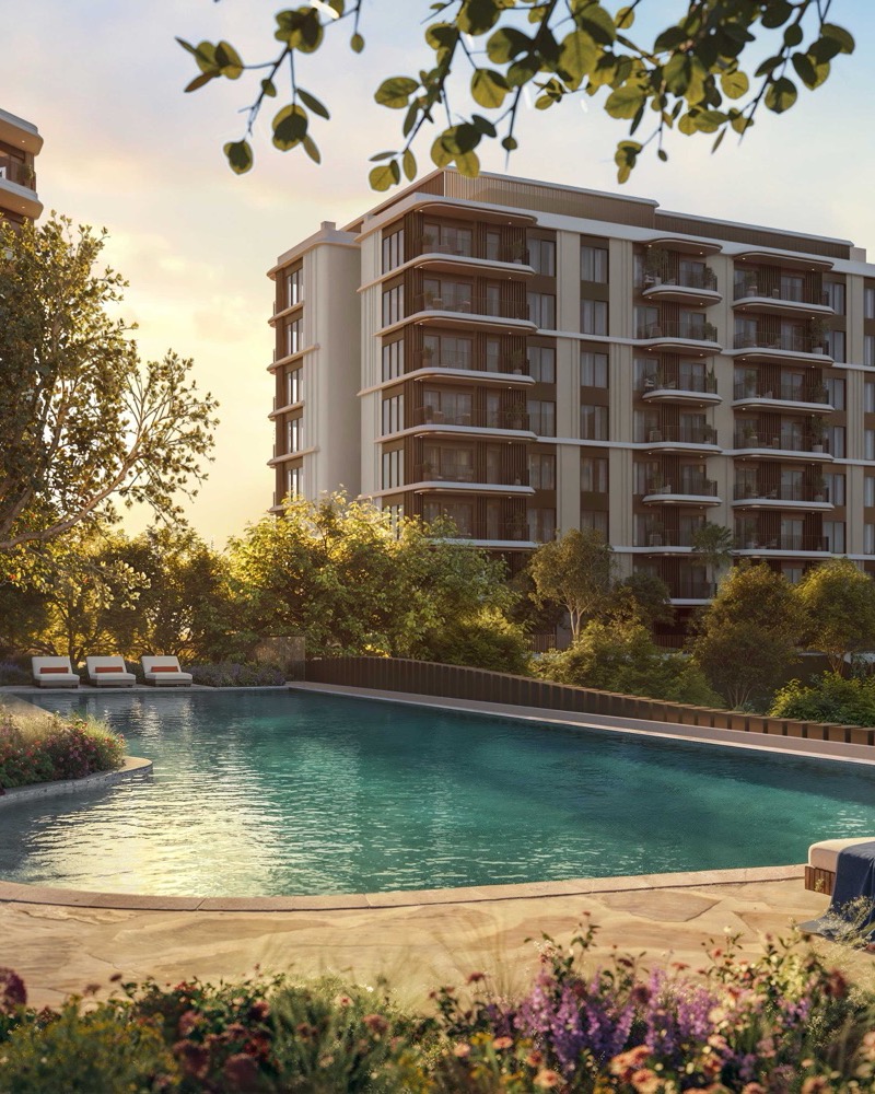 The Canopies at Yas Point, exterior render