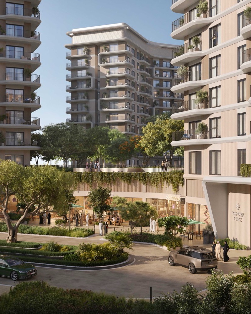 Yas Park Place, exterior render