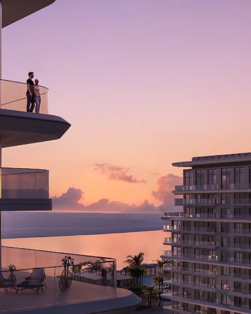 Yas Riva Residences, exterior render